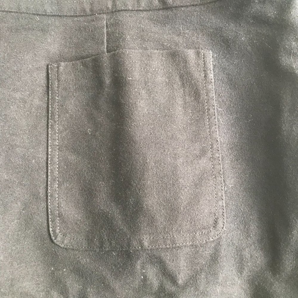 NWT Boden Black Cotton Pencil Skirt with Front Pockets Size US 18L UK 22L - Picture 8 of 9